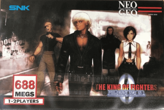King of Fighters 2000 box art for Neo Geo